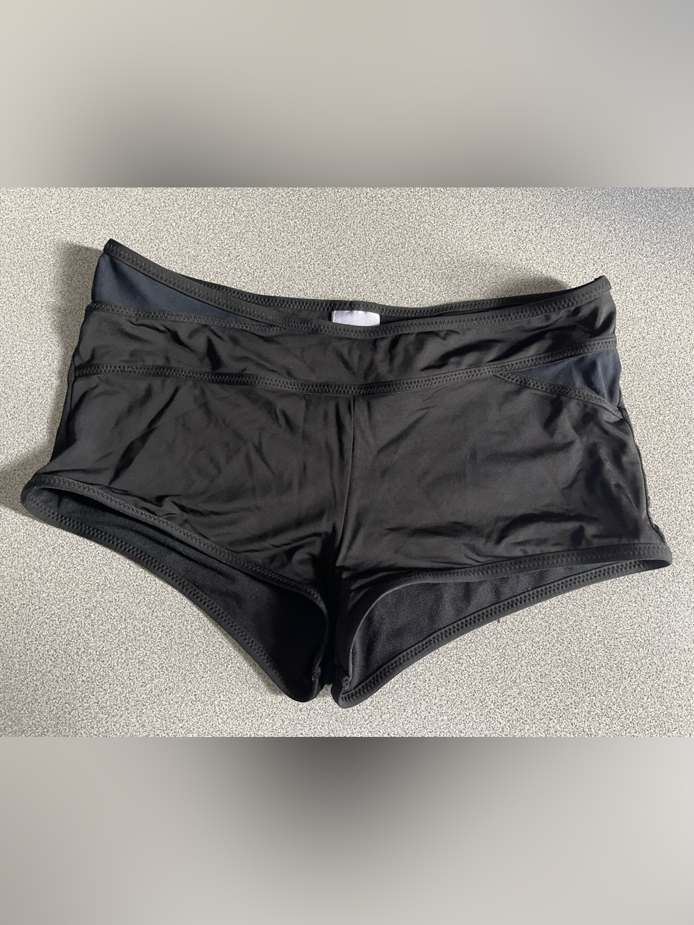 Jag Black Boyshort Swimwear Size Small